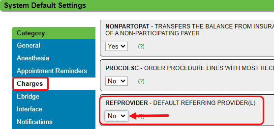 Add or Modify Referring Providers/PCP